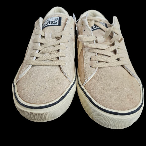 Converse Pro Leather Vulc Low Top Unisex Shoes Suede Hamadan Ivory NIB 9M/10.5W - Picture 9 of 14